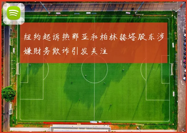 纽约起诉热那亚和柏林赫塔股东涉嫌财务欺诈引发关注